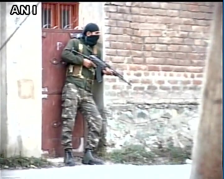 DEFFERED IMAGES OF TERRORIST ATTACK IN HANDWARA