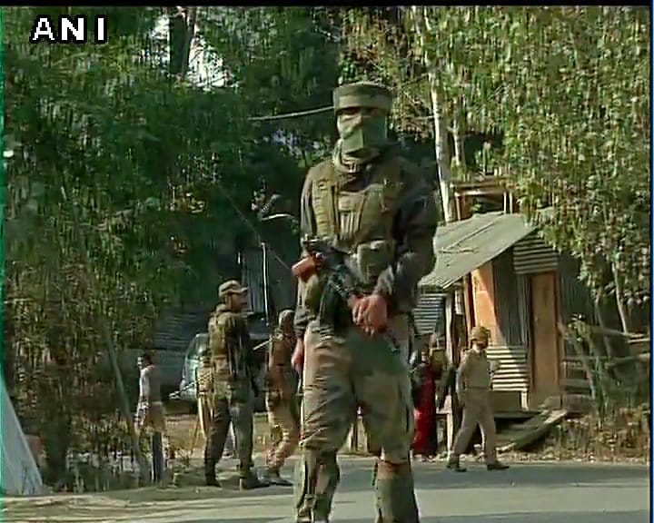 DEFFERED IMAGES OF TERRORIST ATTACK IN HANDWARA