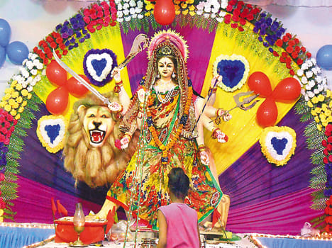 Kushmand goddess venerated