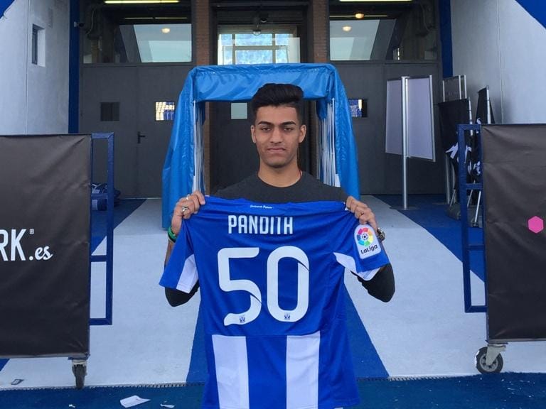 Ishan Pandita becomes first Indian to sign professional junior La Liga contract