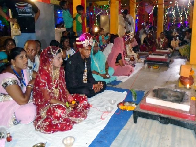 Janakpuri made three pairs of spouses