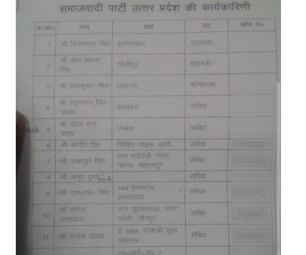 SP declares its executive team.