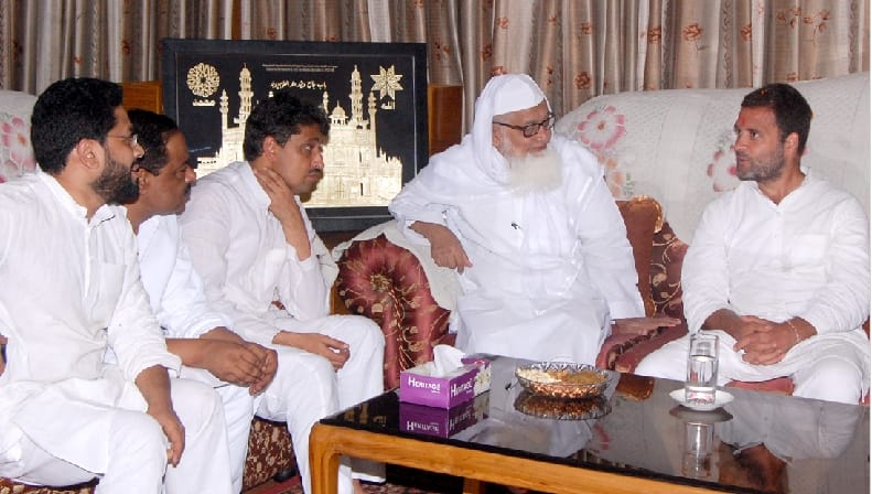 Rahul Gandhi sought support from Darul Uloom