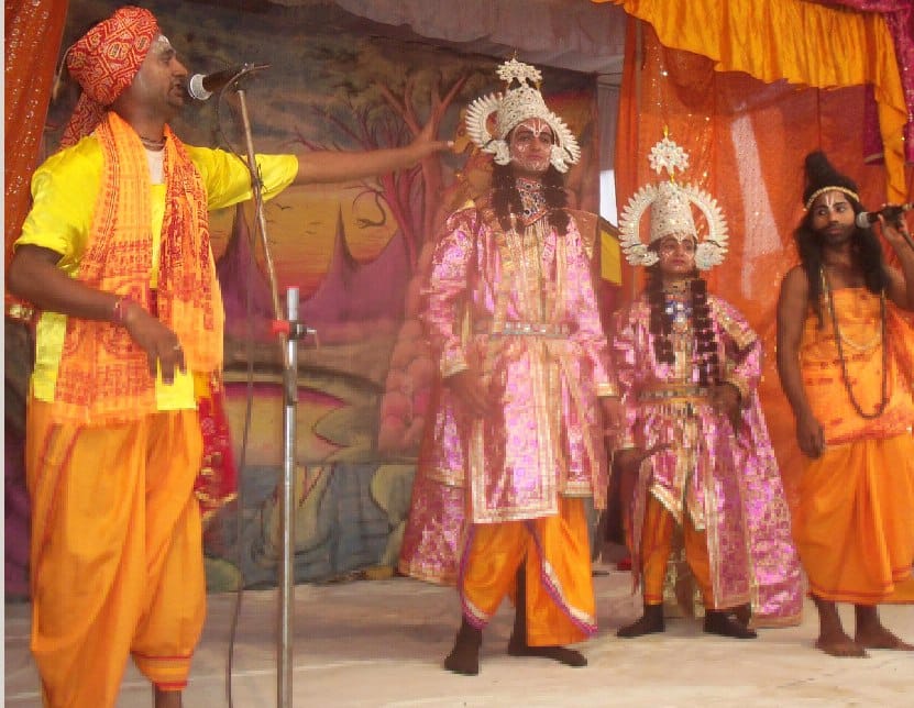  Ramlila swept away in rain