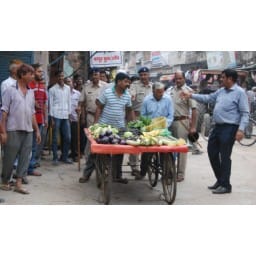 encroachment, rewari,crime, market, protest