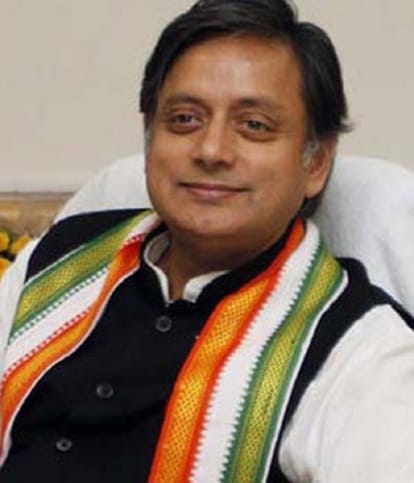 congress leader shashi tharoor attack on britain 