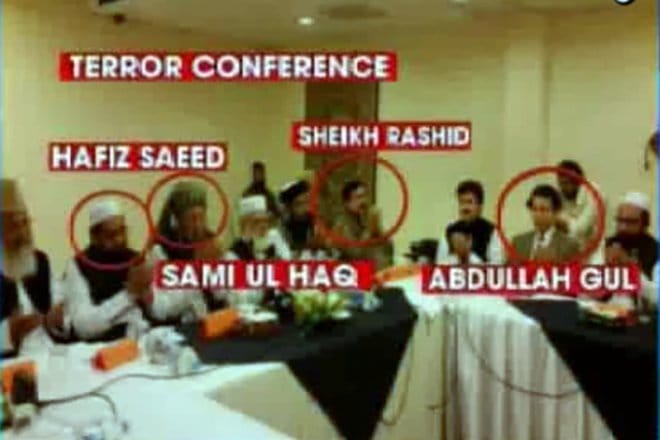 Terror conference In Pakistan, ISI top brass share table with Hafiz Saeed and Haqqani brothers