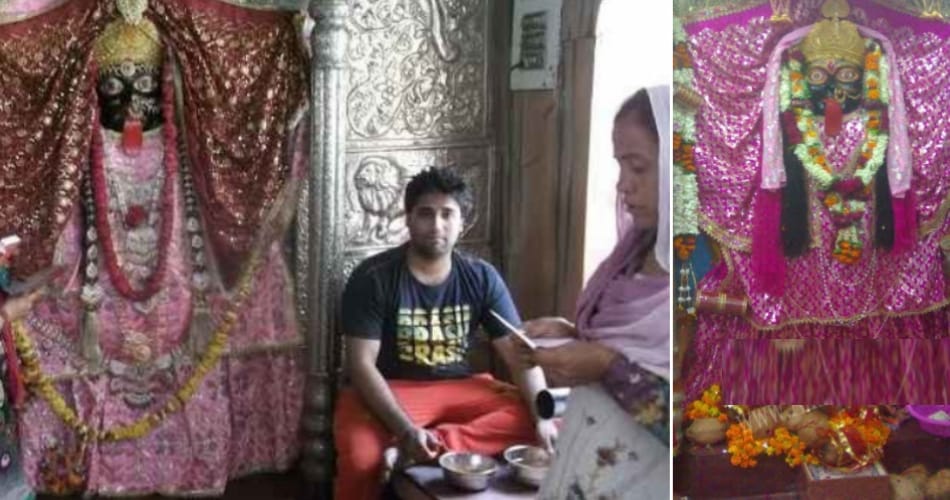 a unique temple of maa bhadrakali at amritsar, people serve prasad of wine and non veg
