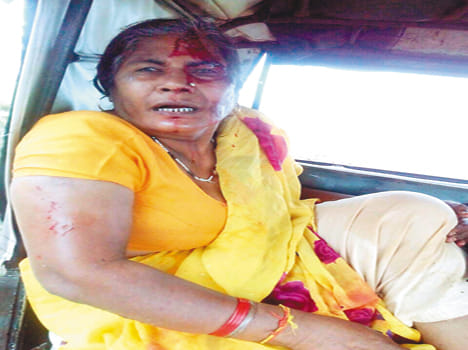 Six people injured in road accidents