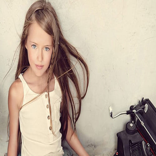 10 year old supermodel Christina Pimenov