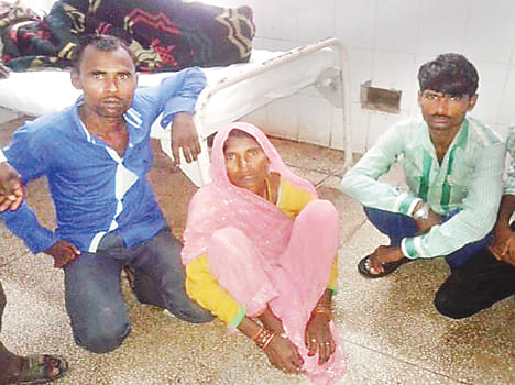 Truck-Tempo farmer killed in collision, six injured