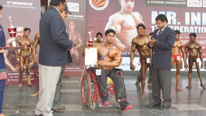 Meet India’s Arnold india’s first wheelchair bodybuilder