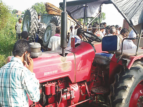 Four women killed in tractor collision
