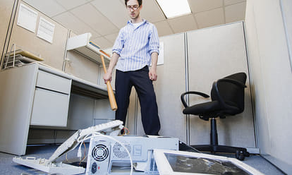 how to control your anger in office