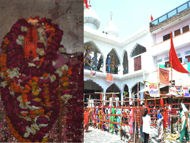1700 years old temple of bara devi in kanpur