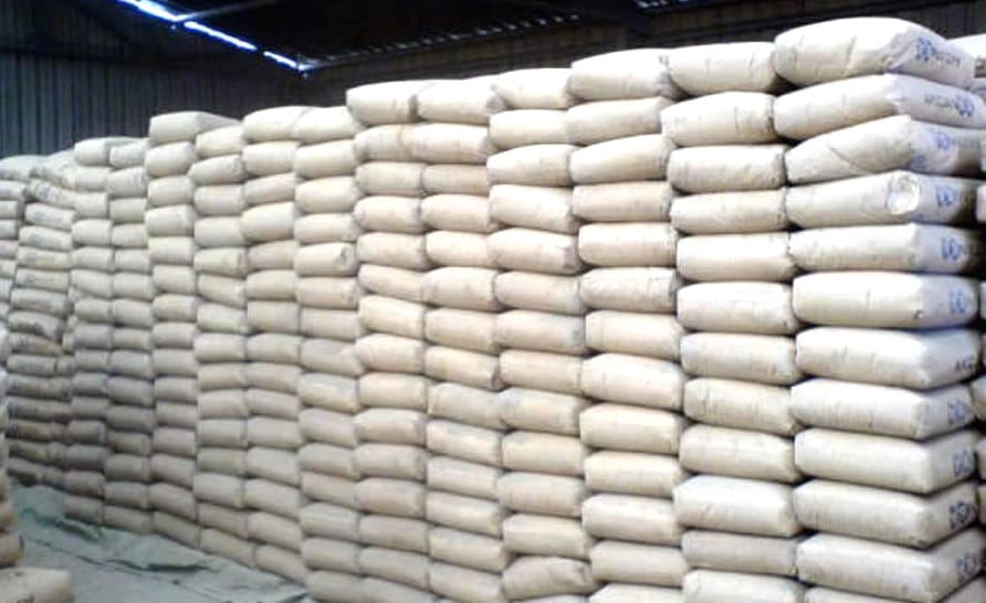 Govt cement caught in private house
