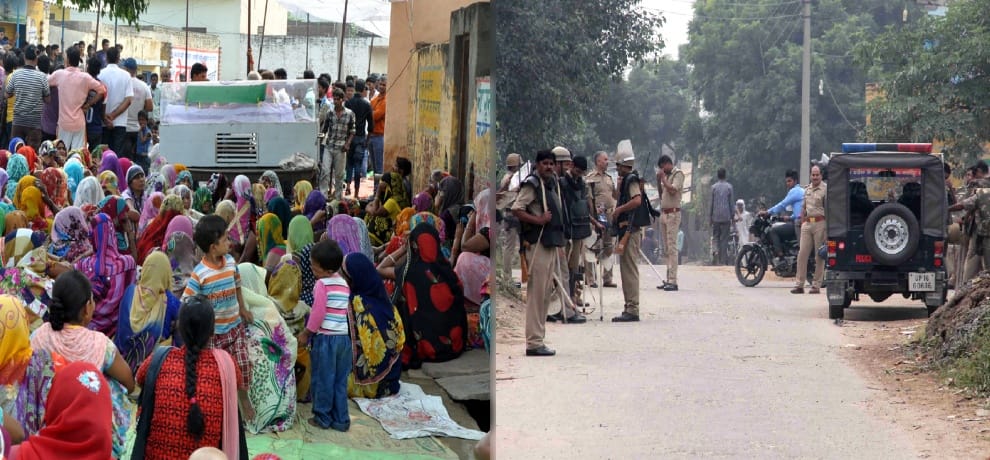 Muslim families have faith of security in bisahada, police is out of house