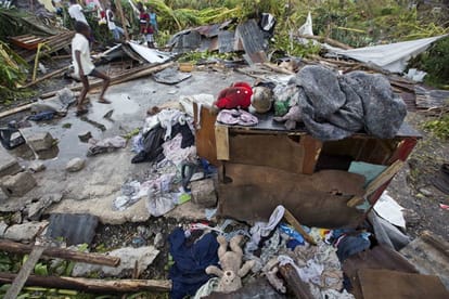 Hurricane Matthew has killed at least 283 people in Haiti