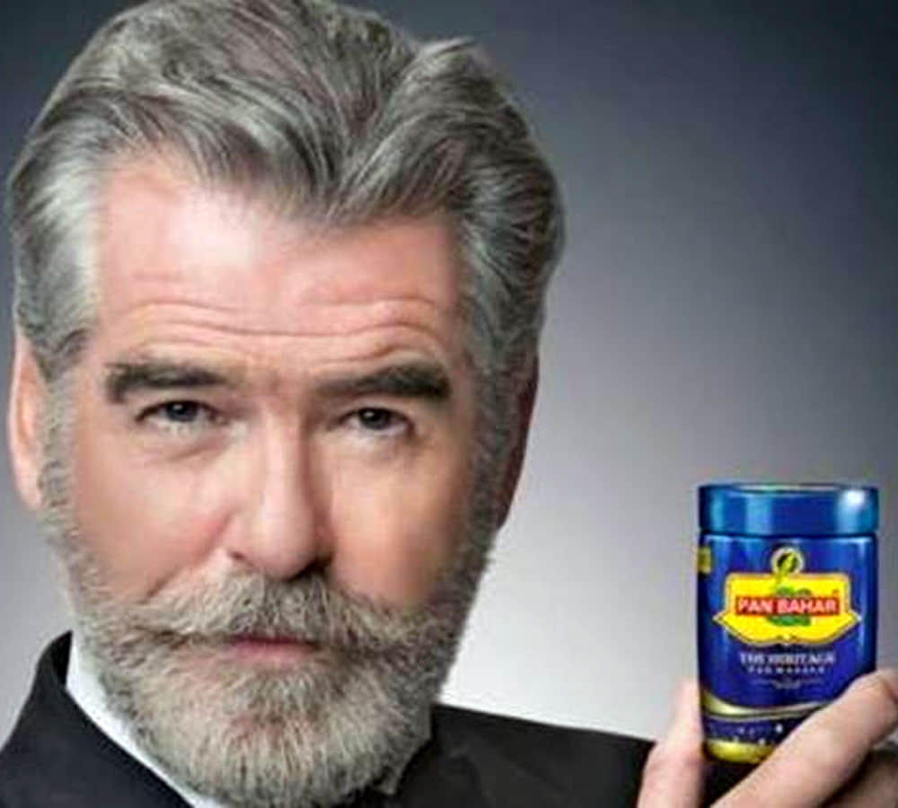 pierce brosnan says he is shocked by pan bahar ad
