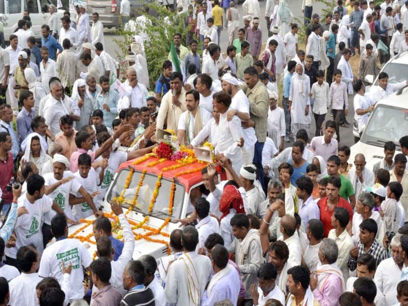 jayant chaudhry's march in kosikalan