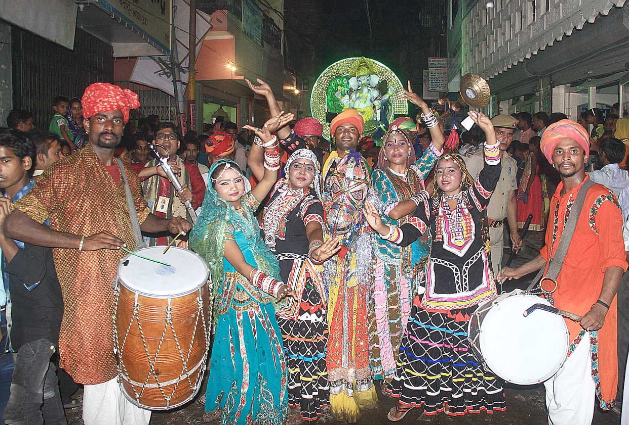 Shriram procession turned Barati townspeople, fiercely Jume