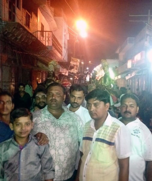  jameen ka vivaad teerthanagaree mein dhoomadhaam se nikalee raam baaraat