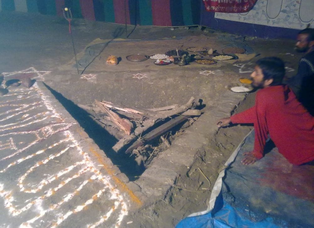 people took bloody step against bhoot puja