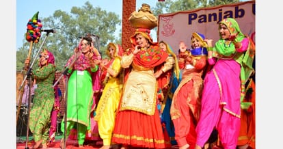 Youth festival celebrating at pggc sector 11 chandigarh