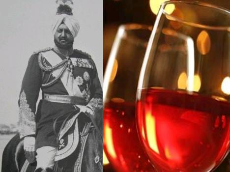 birth of patiala peg and maharaja bhupinder singh sidhu