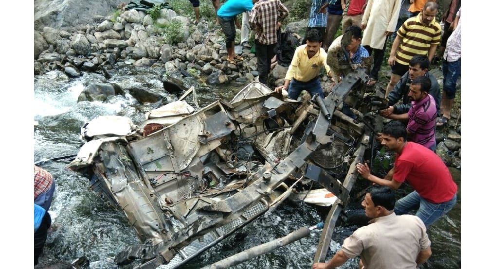 Two Youth Killed at Bolero Falls into Gorge at Sirmaur.