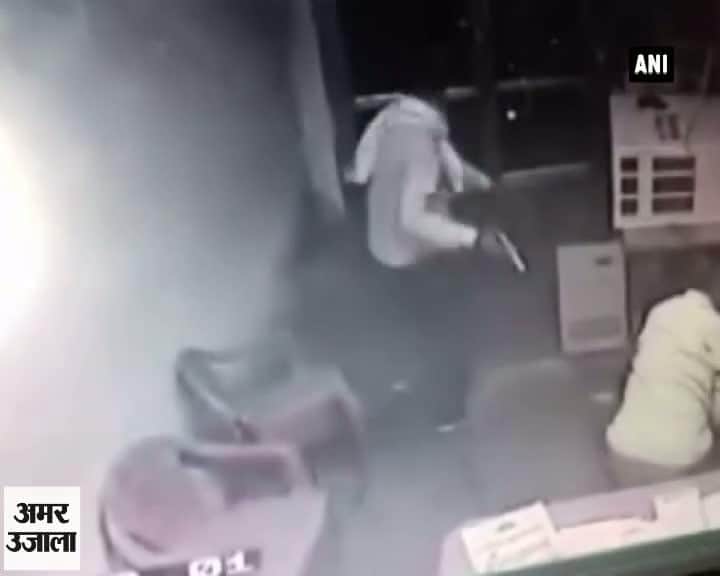 मऊ में सीसीटीवी में कैद मर्डर