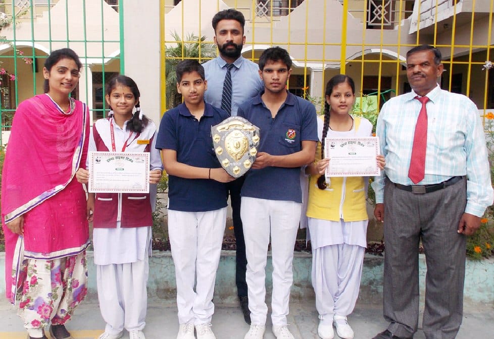 Dudhwa competitions winners honored