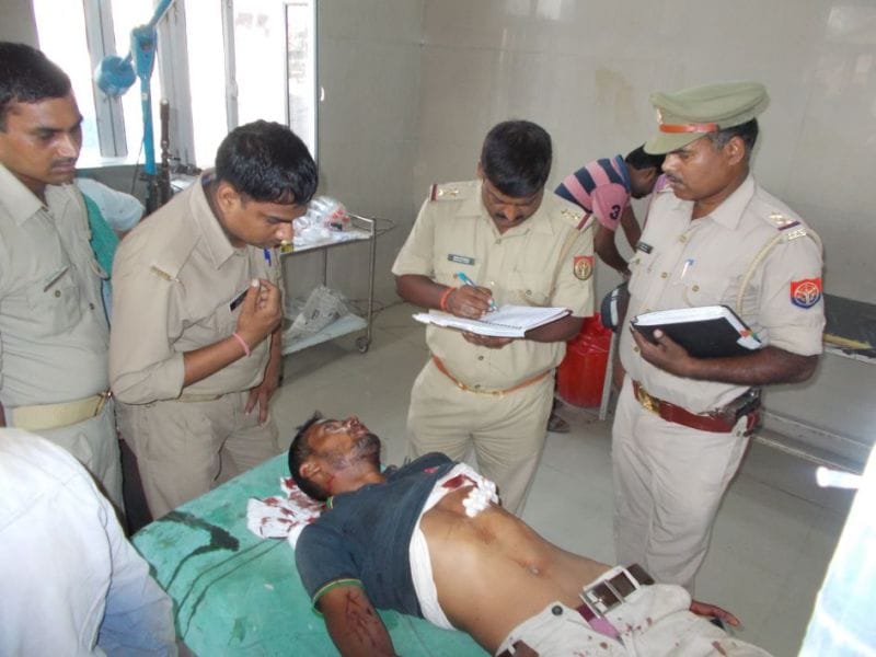 Ghaziabad police were looking for robbers