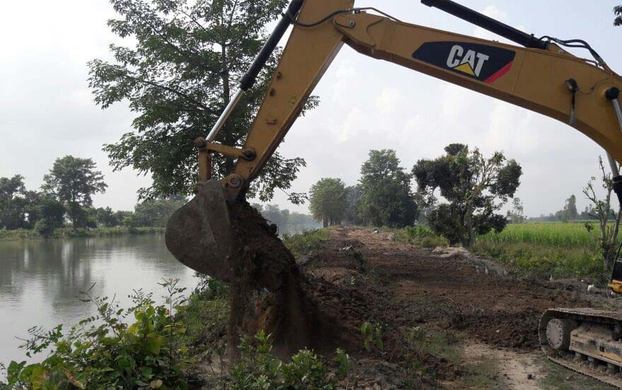 Hardoi begun work on the canal 