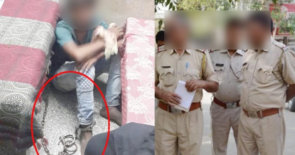 police, theft accused minor boy beaten by police, child act, ambala police, police, haryana