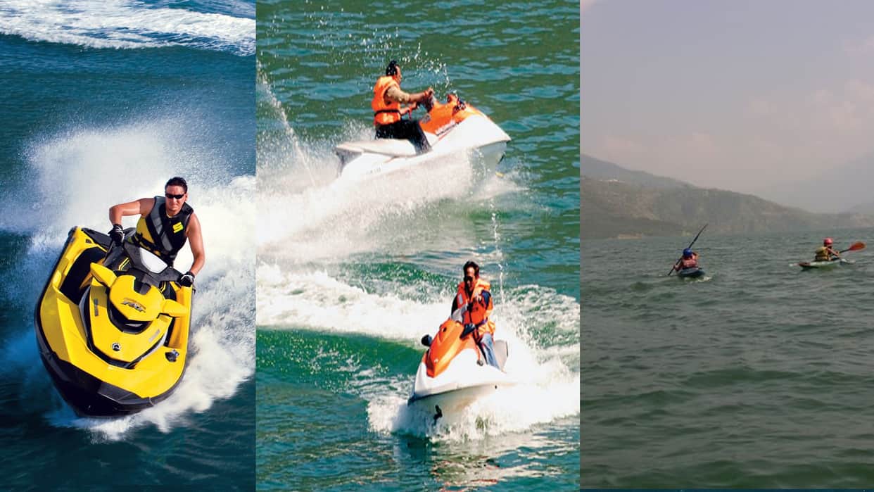 water sports in tehri Dam lake start again on vishwakarma puja 2018