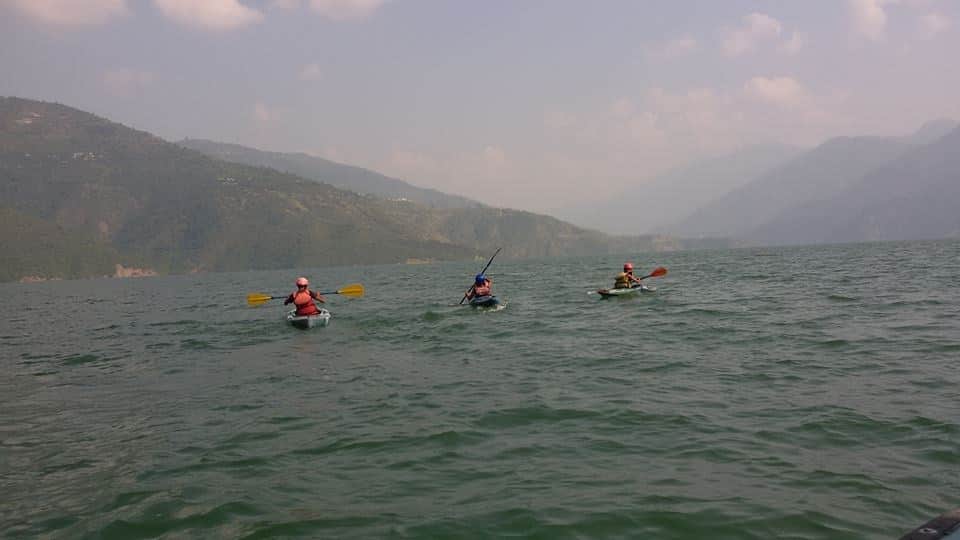  Neighbors jawan arrived to visit Tehri Lake