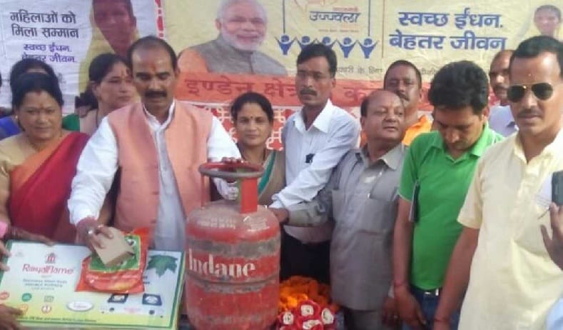 MP distributed gas connections
