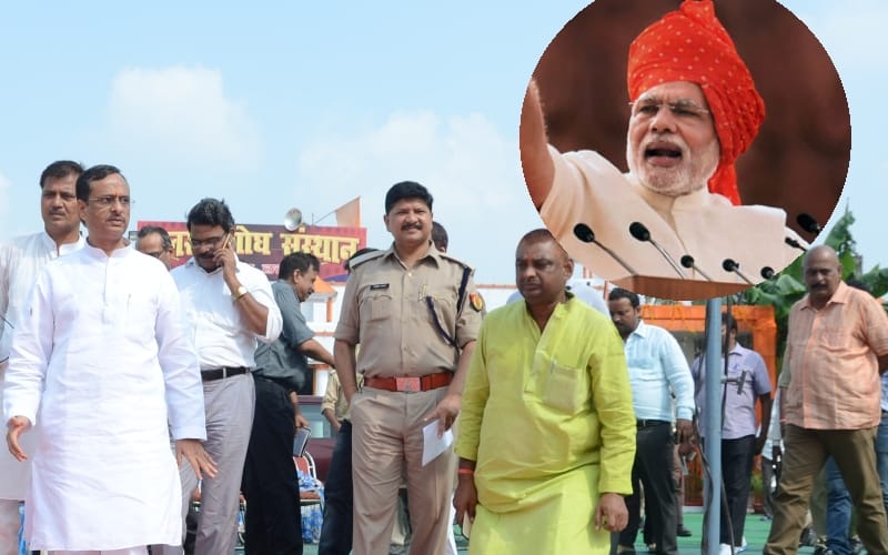 pm modi minute to minute programme in lucknow