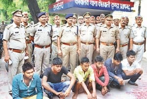 police arrested bikers theft