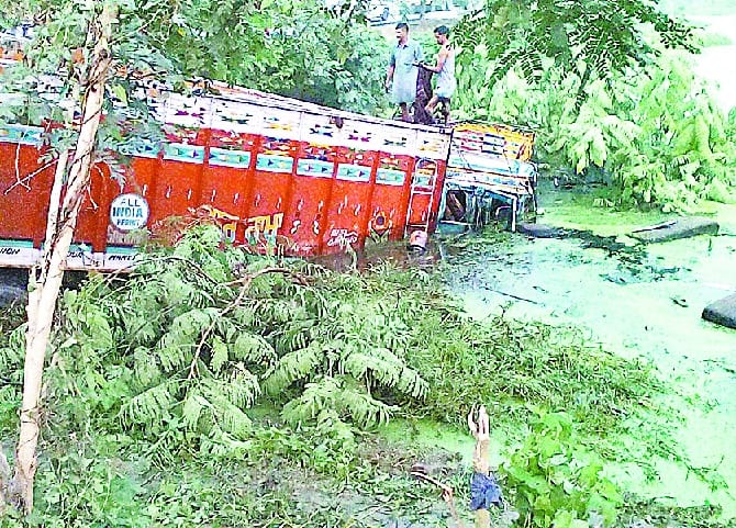 Truck driver killed in collision