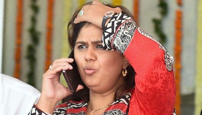 Pankaja Munde’s audio clip allegedly threatening priest surfaces