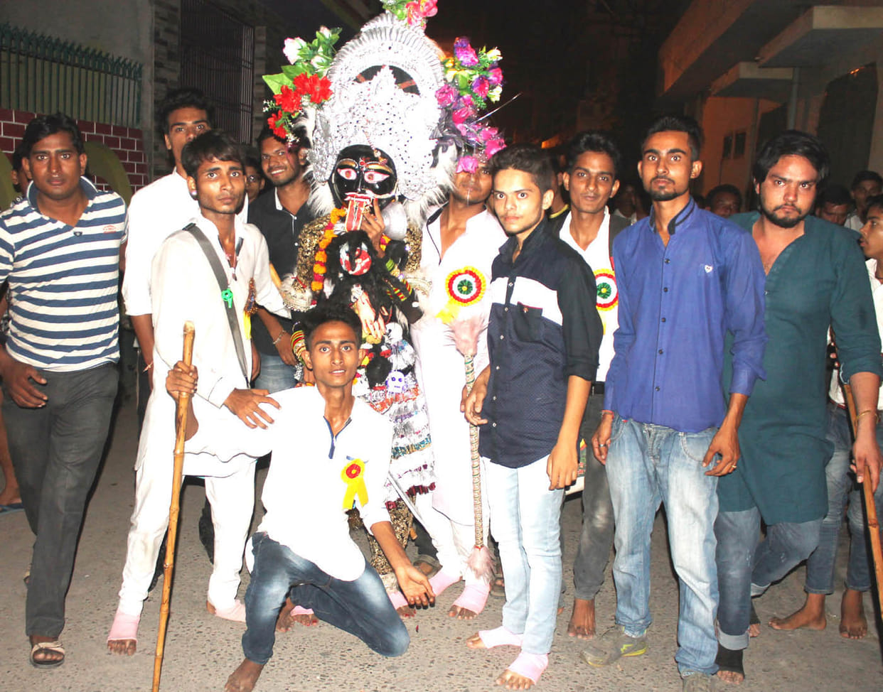 navratra procession