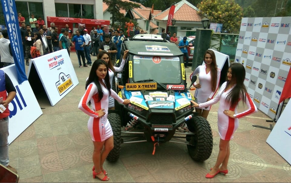 Maruti Suzuki Raid De Himalaya Starts from Manali.