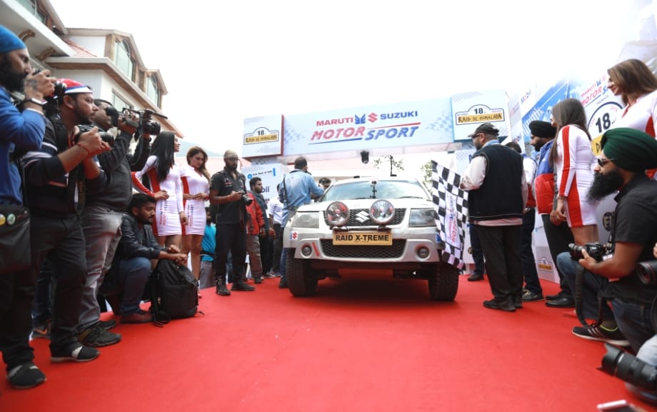 Maruti Suzuki Raid De Himalaya Starts from Manali.