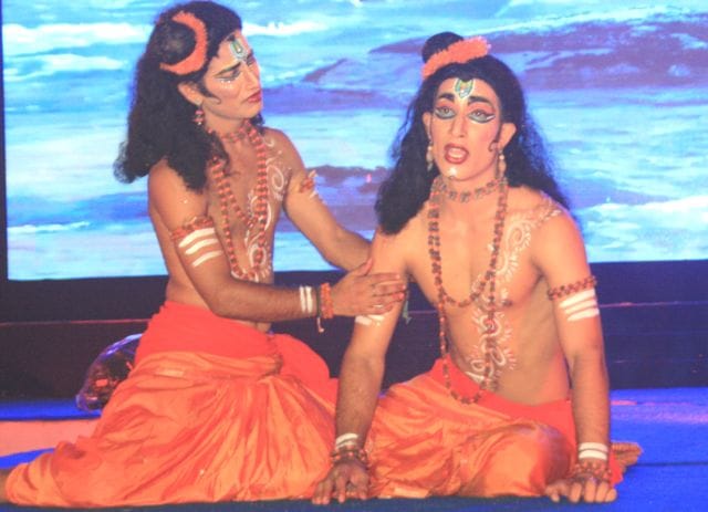 Ravana took Sita to live each