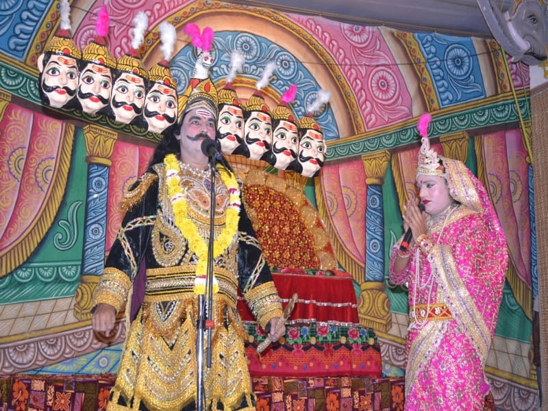 angad-ravan conversation in ramlila