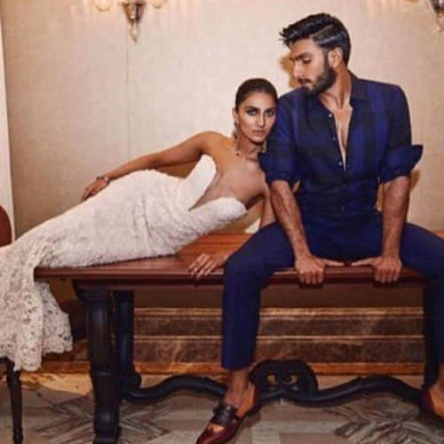 ranveer and vaani's bold look in photoshoot