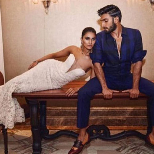 ranveer and vaani's bold look in photoshoot