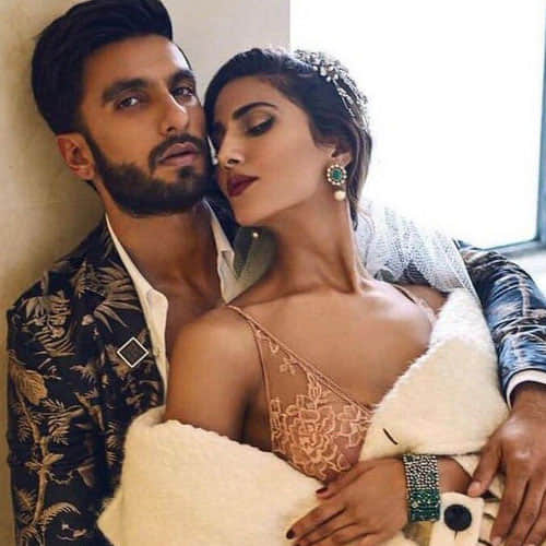 ranveer and vaani's bold look in photoshoot